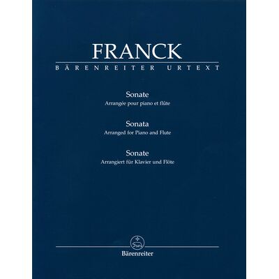 Bärenreiter Franck Sonate Bärenreiter Franck Sonate