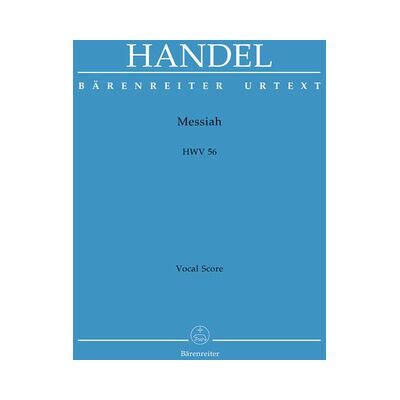 Bärenreiter Händel Messiah Bärenreiter Händel Messiah