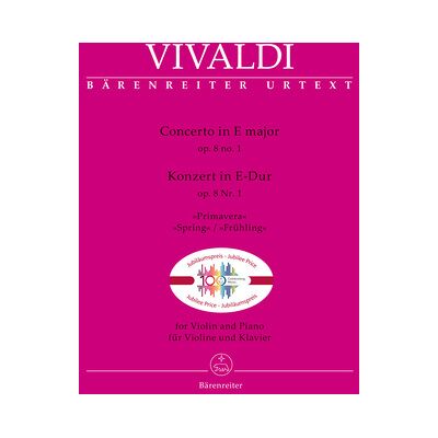 Bärenreiter Vivaldi Konzert E-Dur Frühling Bärenreiter Vivaldi Konzert E-Dur Frühling