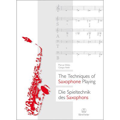 Bärenreiter Die Spieltechnik des Saxophons Bärenreiter Die Spieltechnik des Saxophons