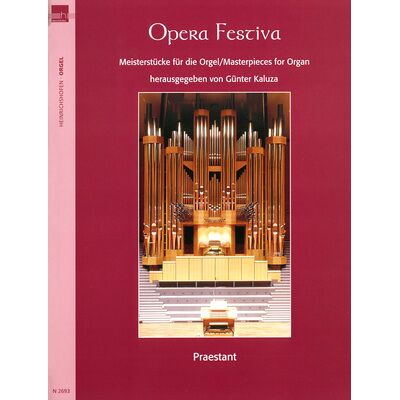 Heinrichshofen Verlag Opera Festiva Orgel Heinrichshofen Verlag Opera Festiva Orgel