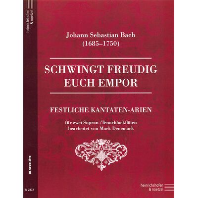 Heinrichshofen Verlag Bach Schwingt euch freudig Heinrichshofen Verlag Bach Schwingt euch freudig