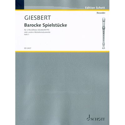Schott Barocke Spielstücke 1 Schott Barocke Spielstücke 1
