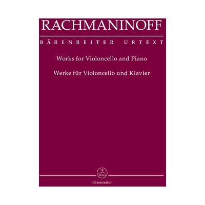 Bärenreiter Rachmaninow Werke für Cello Bärenreiter Rachmaninow Werke für Cello