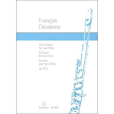 Bärenreiter Devienne Flötenduette op. 75/2 Bärenreiter Devienne Flötenduette op. 75/2