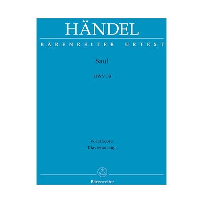 Bärenreiter Händel Saul Bärenreiter Händel Saul