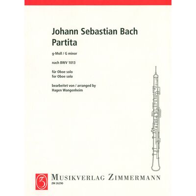 Zimmermann Verlag Bach Partita g-Moll Oboe Zimmermann Verlag Bach Partita g-Moll Oboe