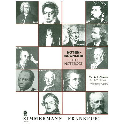 Zimmermann Verlag Notenbüchlein Oboe Zimmermann Verlag Notenbüchlein Oboe