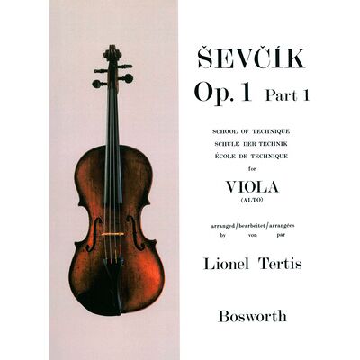 Bosworth Ševcík Viola Studies op.1 /1 Bosworth Ševcík Viola Studies op.1 /1