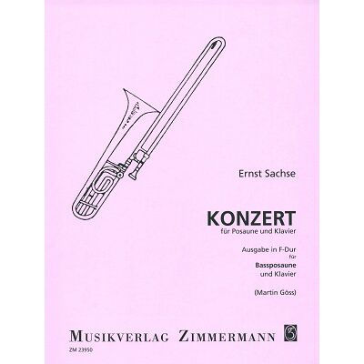 Zimmermann Verlag Sachse Concert F-Dur Zimmermann Verlag Sachse Concert F-Dur