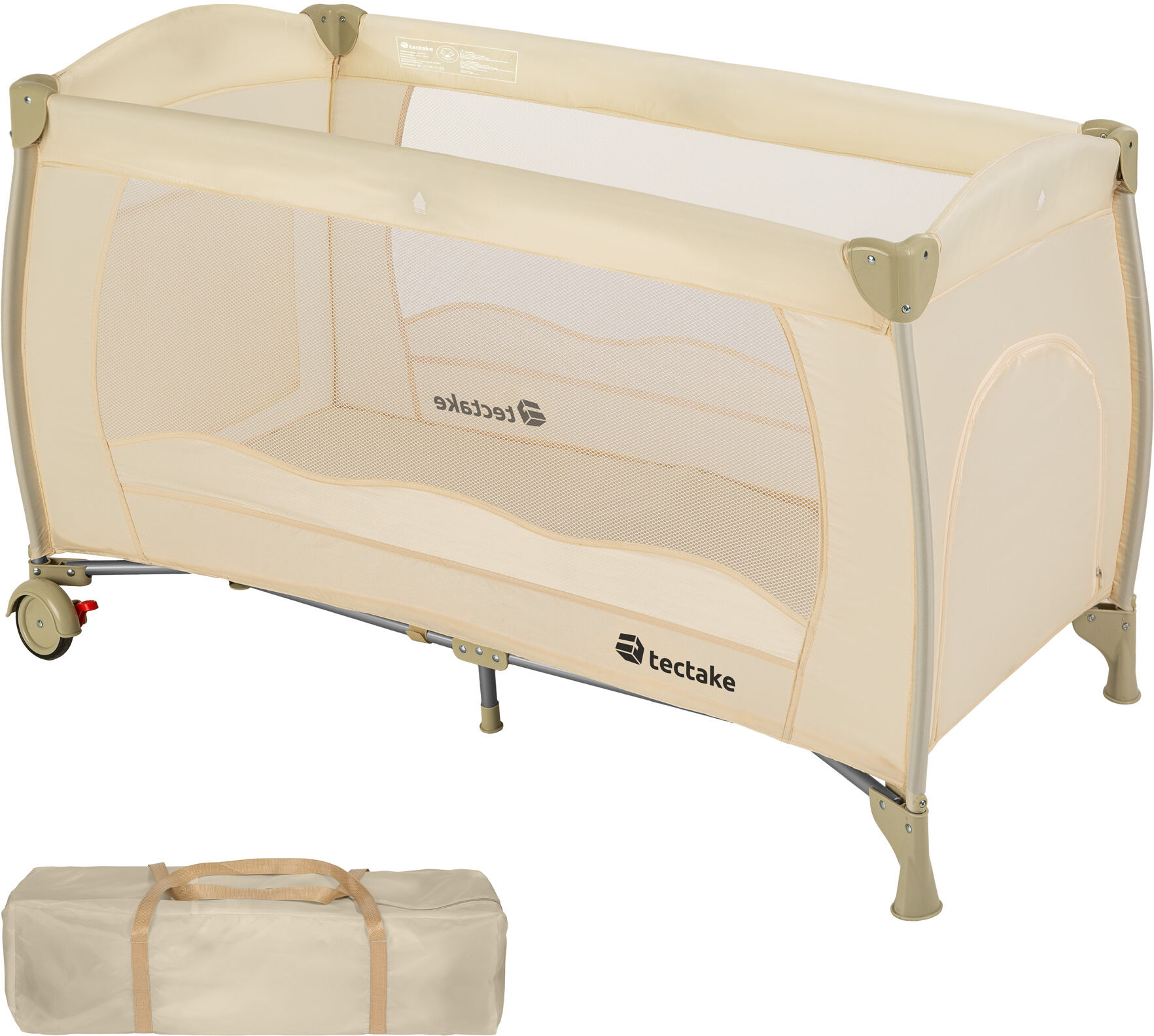 tectake Barne Reiseseng - beige