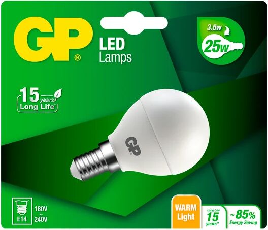 GP Batteries Ledpære Led Mglobe E14