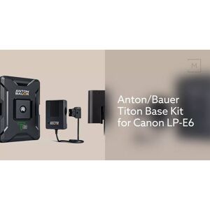 Anton Bauer Anton/Bauer Titon Base Kit for Canon LP-E6 drevne kamera
