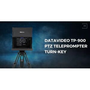 DATAVIDEO TP-900 PTZ TELEPROMPTER. TURN-KEY