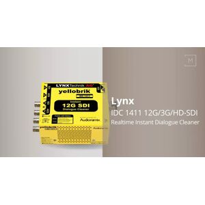 Lynx IDC 1411 12G/3G/HD-SDI Realtime Instant Dialogue Cleaner