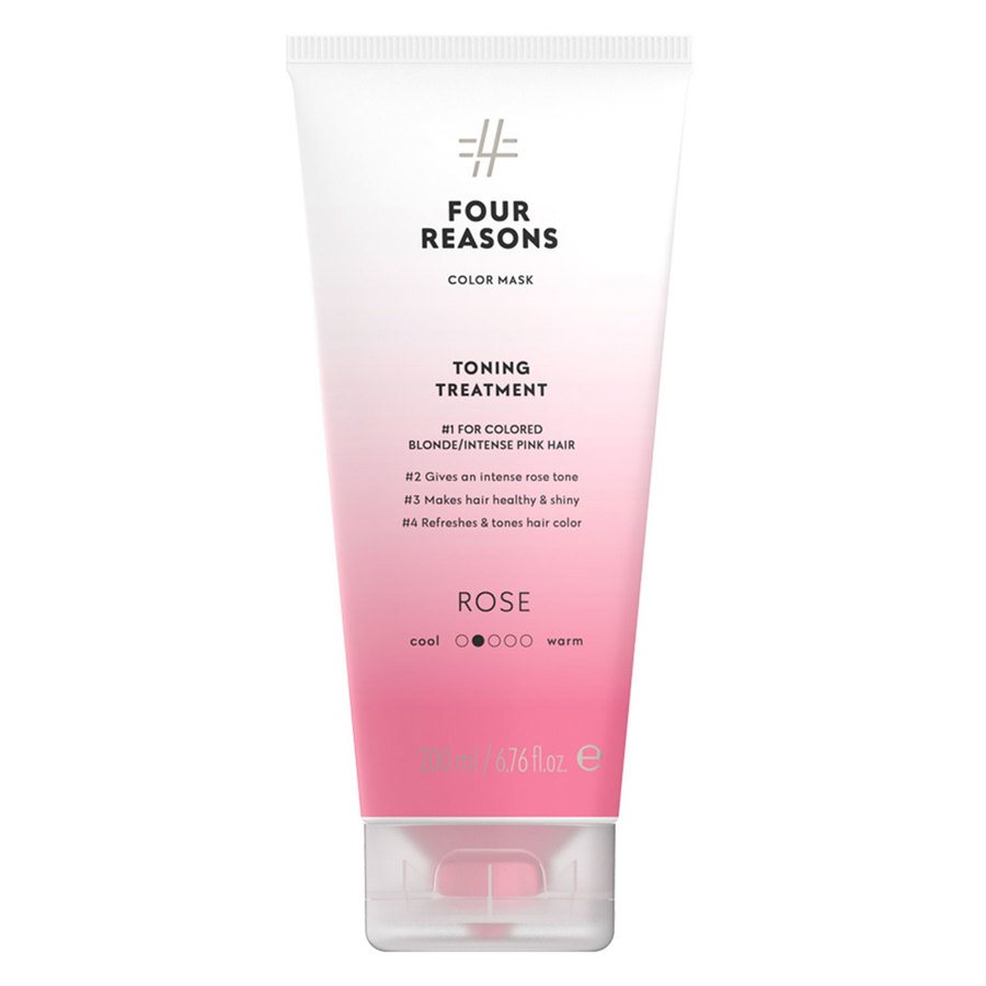 Four Reasons Color Mask Toning Treatment Rose 200ml
