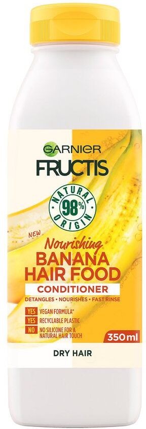 Garnier Hårpleie Garnier Fructis Hair Food Conditioner Banana 350ml