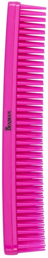 Denman D12 Detangle & Tease Comb Pink