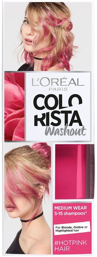 L'Oreal Paris Hårfarge L'Oréal Paris Colorista 2 Weeks Wash Out 15 Hot Pink 80ml