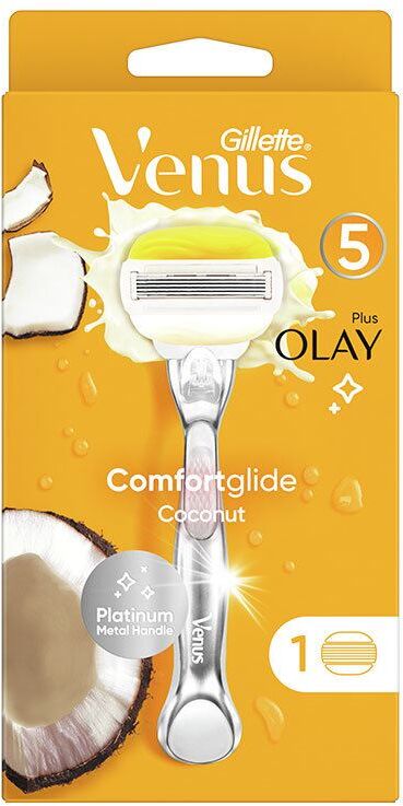 Gillette Venus Comfortglide Coconut Plus Olay Razor 1 Blade