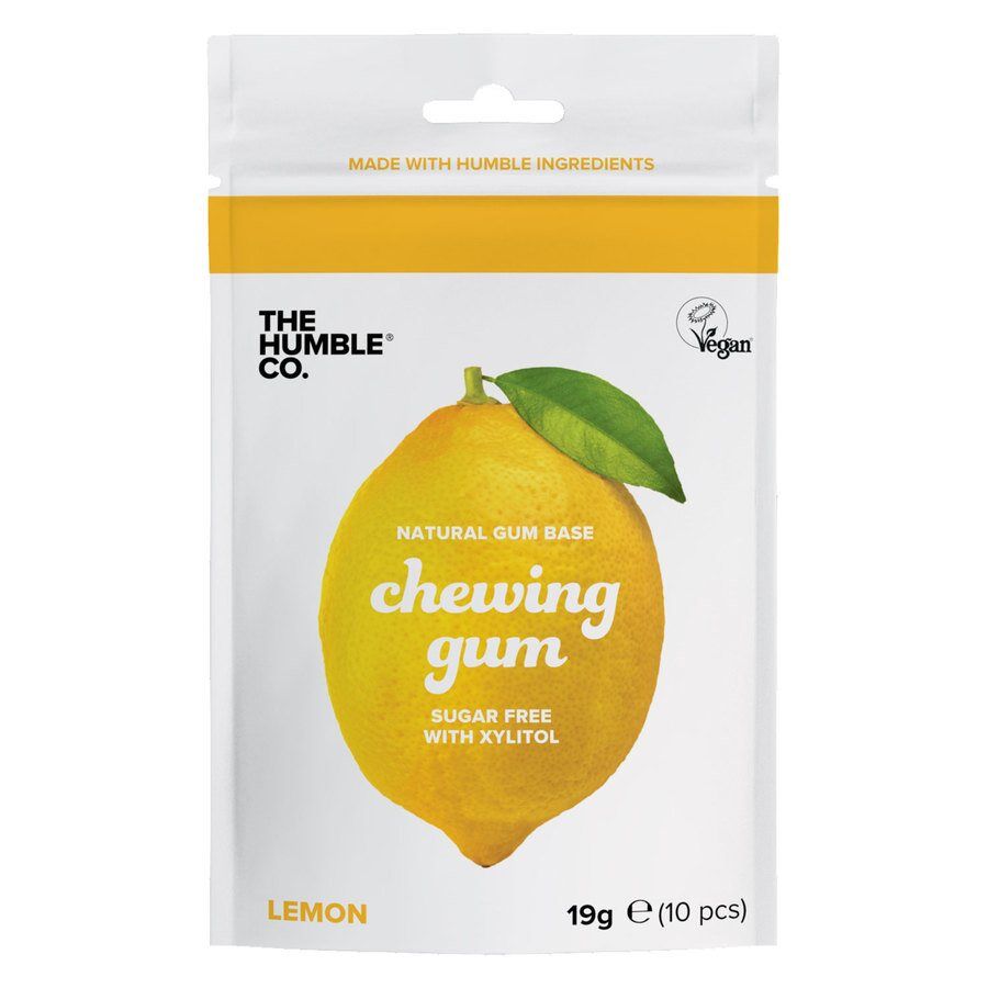 The Humble Co. The Humble Co Humble Natural Chewing Gum Lemon 10pcs