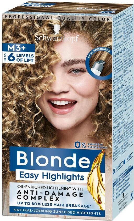 Schwarzkopf hårfarge Schwarzkopf Blonde Easy Highlights M3+