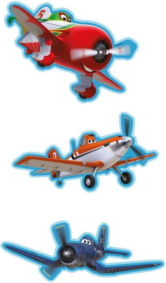 Disney DecoFun Planes Wall Decorations