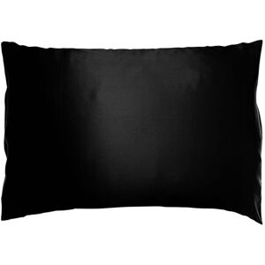 Soft Cloud Mulberry Silk Pillowcase Black 50x60 cm.