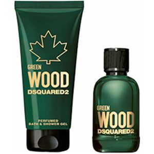 Dsquared2 Green Wood Pour Homme Gavesæt