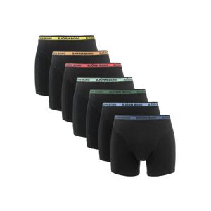 Björn Borg Björn-Borg Cotton Stretch Shorts 7-pack Black - Size L   7 stk.