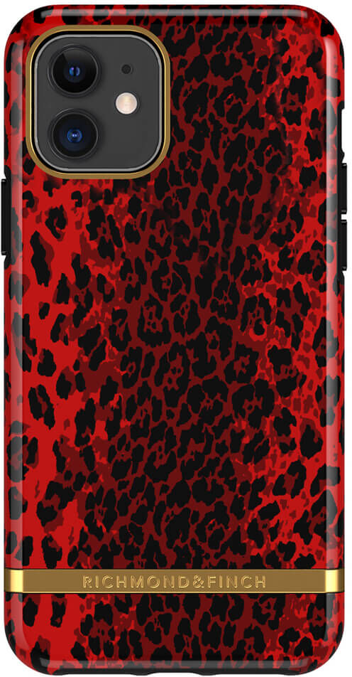 Richmond & Finch Richmond And Finch Red Leopard iPhone 11 Cover