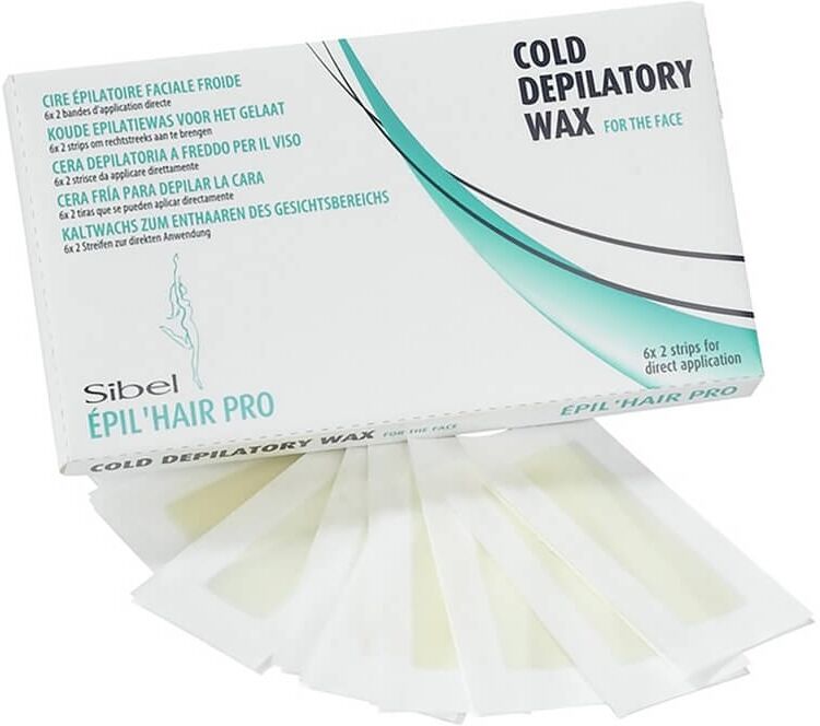 Sibel Cold Depilatory Wax Strips For Face Ref. 7411301