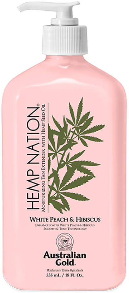 Australian Gold Hemp Nation White Peach & Hibiscus Moisturizer 535 ml