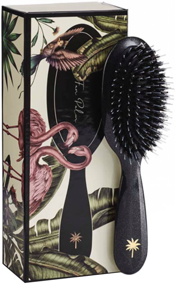 Palm Fan Palm Hair Brush Small Stardust