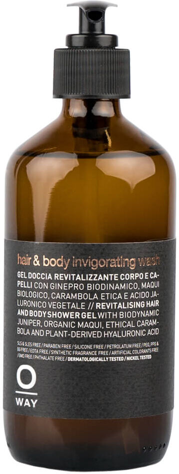 Oway Hair & Body Invigorating Wash 240 ml