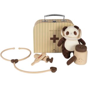 Konges Sløjd Vet Set Panda Silicone Beige