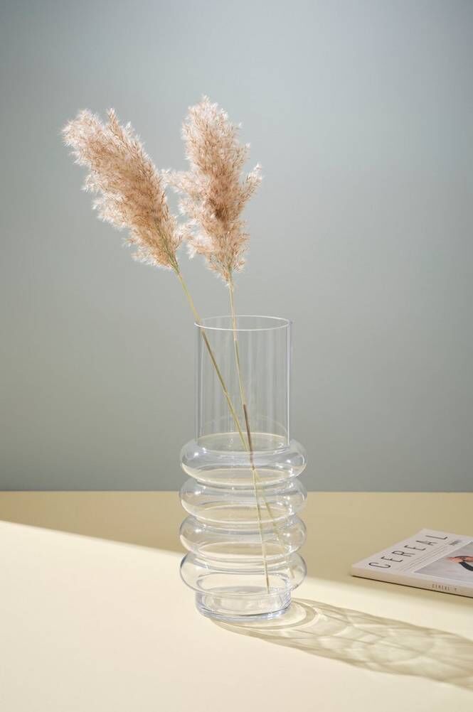 MIST glassvase - høyde 36 cm Klart glass