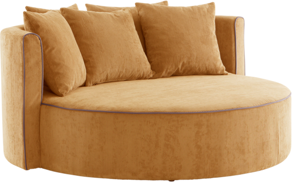 WYOMING sofa 2-seter Senap