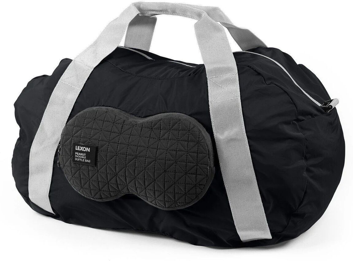 Lexon Design Lexon Peanut Collection sammenleggbar sport/weekend bag Svart