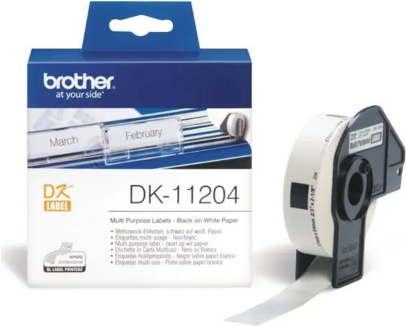 Brother DK-etiketter 17x54