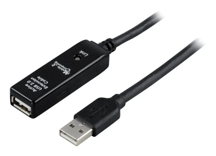 Aktiv USB-forlengelseskabel 10 meter