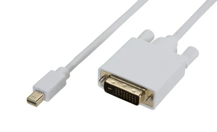 Mini-displayport til DVI-kabel 2 m