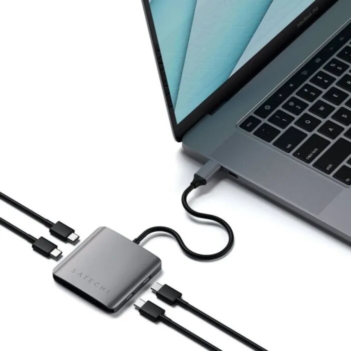 Satechi USB-C-hub 4-veis