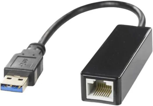 Luxorparts Gigabit-nettverkskort USB 3.0 Svart