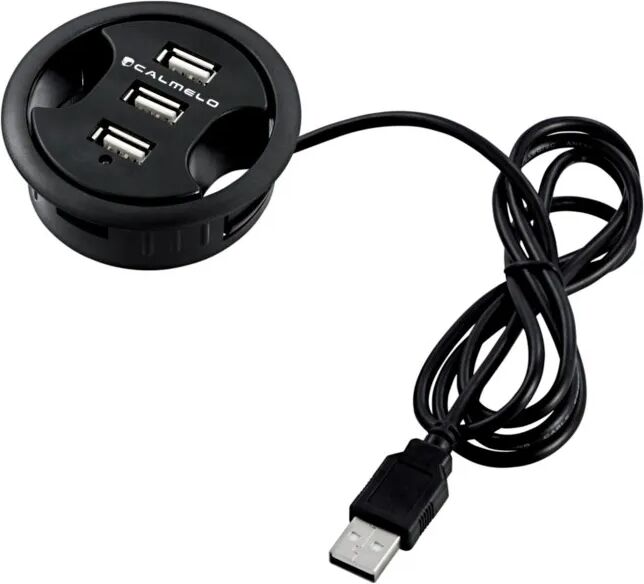 USB-hub, 3 porter til innfelling