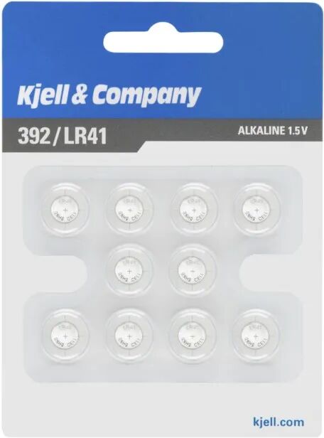 Kjell & Company Knappcellebatterier LR41 (392) 10-pk.