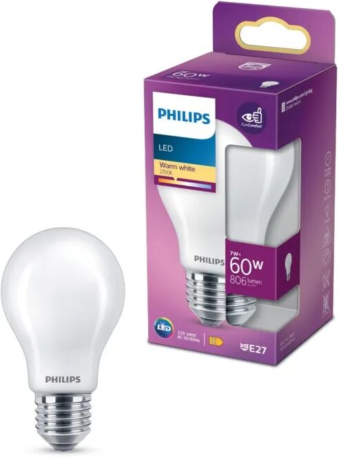 Philips LED-globepære E27 806 lm