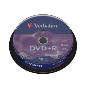 Verbatim DVD+R på spindel 10-pk.