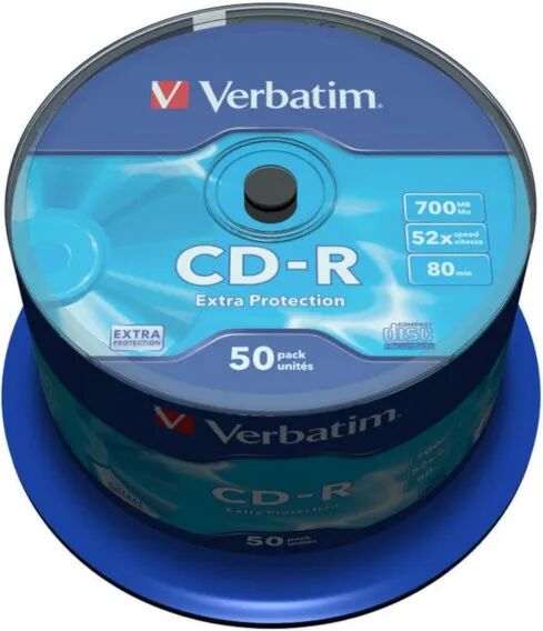 Verbatim CD-R-plater 25-pk. 50-pk.