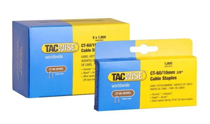 Tacwise CT-60 Kabelstifter 10 mm 5000-pk.